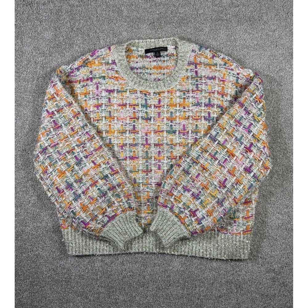 Marc New York Andrew Marc Women's Multicolor Sweater Long Sleeve Size XL